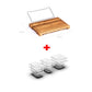 Vegetable Kitchen Cutting Board With Trays Storage Box Smooth Multifunction Practical Fruit Meat Bamboo Food Chopping Board