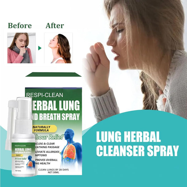 RespiClean™ Herbal Lung Cleansing Spray